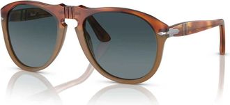 Persol Sunglasses, unisex, Brown, Size: 54 MM 649 - Original Sunglasses