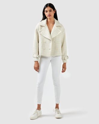 Belle & Bloom Power Over Me Tweed Jacket