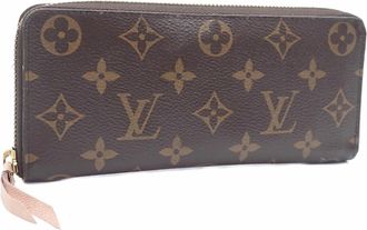 Louis Vuitton Rose Ballerine Monogram Long Wallet (Bi-Fold) (Pre-Owned)
