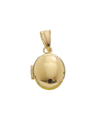 Italian Gold, Inc 14K 11Mm Puffed Oval Locket Pendant