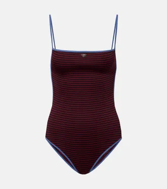 Prada Striped swimsuit