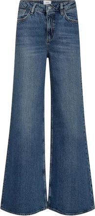 N&uuml;mph Boots - Dames - Loose Fit Jeans - Blauw - L - Jeans