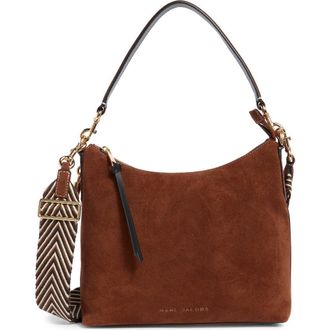 Marc Jacobs Drifter Suede Leather Large Hobo Bag in Cognac at Nordstrom Rack