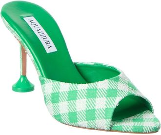 Aquazzura Canvas & Leather Sandal
