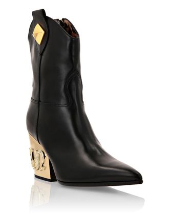 Philipp Plein Laarzen Hoge Hakken Mid Gothic Plein