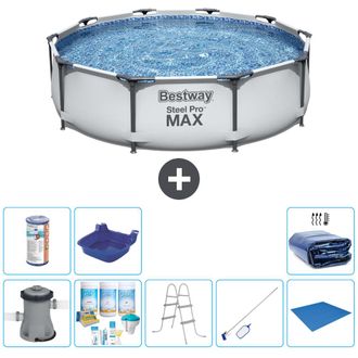 Bestway Piscina Bestway Steel Pro Max Redonda - 305x76 Cm - 8-piezas S21679