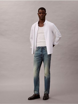 Calvin Klein Jeans Calvin Klein Mens Slim Jeans - Blue - 29W x 30L