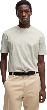 HUGO BOSS Heren Taut T-Shirt (Wit)