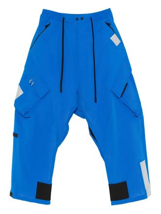 Templa drawstring cargo ski trousers - Blue