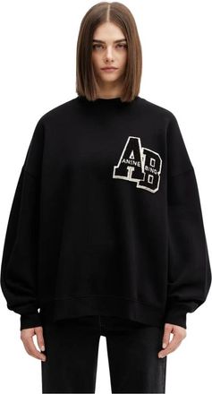 Anine Bing Mujer, Sudaderas, Negro, Talla: L