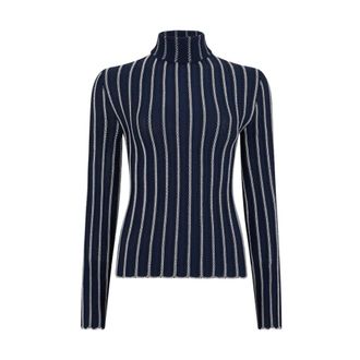 Iceberg Maglione a collo alto - - Knitwear - Donna - Blu - S