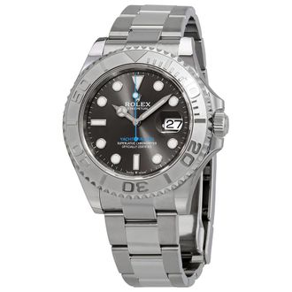Rolex Pre-owned Rolex Yacht-Master Rhodium Dial Mens Watch M126622-0001