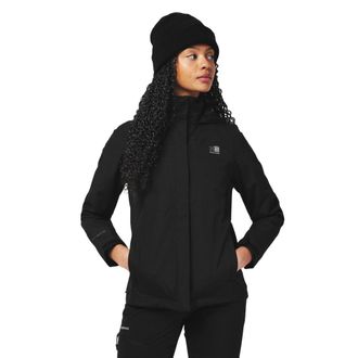 Karrimor Waterdichte stadsjas voor dames (Zwart)