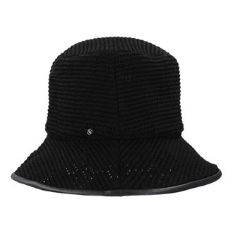 Gucci Cable Knit Bucket Hat Black 6565733HAC21060