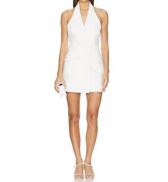 Bardot Womens Freya Vest Mini Dress In White