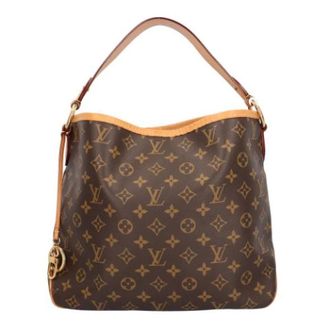 Louis Vuitton Tweedehands Canvas Louis Vuitton tassen - Dames - Pre-owned - Bruin - Maat: ONE Size