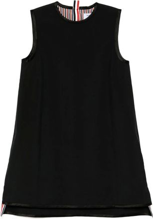 Thom Browne A-lijn shiftjurk - Zwart