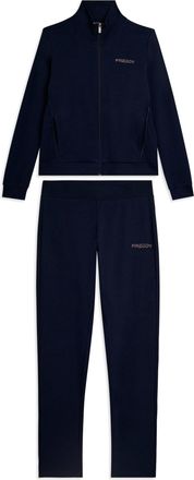 Freddy Tuta con zip e collo alto, logo in perline