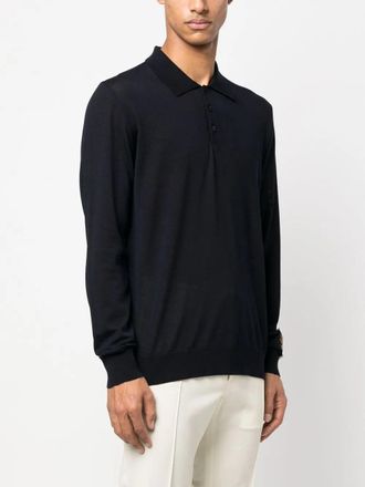 Golden Goose Womens Virgin Wool Polo Shirt Aw25 M