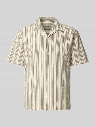 Only & Sons Relaxed Fit Freizeithemd aus reiner Baumwolle Modell CRUZ in Offwhite, Gr&ouml;&szlig;e XXL