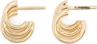 Shaun Leane Orecchini a cerchio Bound - Oro