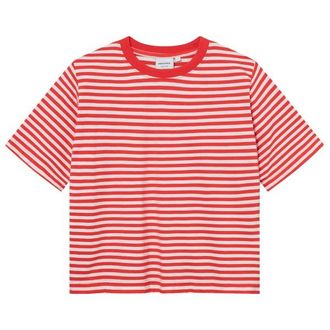 Dedicated T-Shirt Vadstena T-Shirt f&uuml;r Damen | rosa/rot