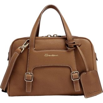 Santoni Leather handbag in Brown at Nordstrom