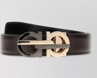 Ferragamo leather reversible belt