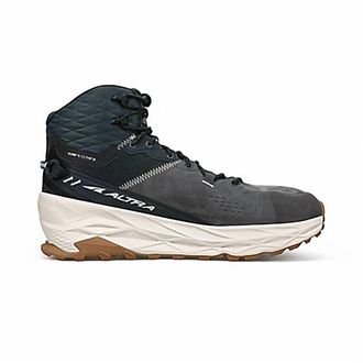 Altra Mens Olympus 5 Hike Mid Gtx Sneaker In Black Grey