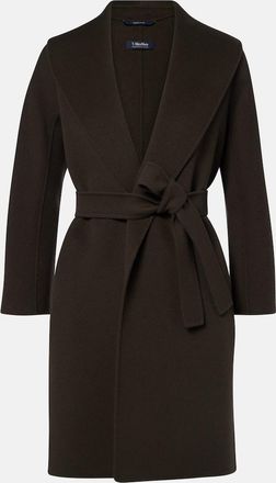 Max Mara Virgin wool wrap coat