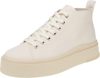 Vagabond Shoemakers Stacy Textile High-Top Sneaker, Cream White, 9 UK