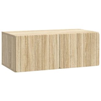 vidaXL Mueble Para Tv De Pared Roble Sonoma 78,5 X 41 X 30 Cm Vidaxl