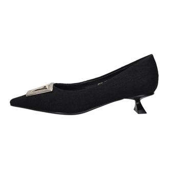 Emanuelle Vee Schoenen, Dames, Zwart, 37 EU, Met hak zwart