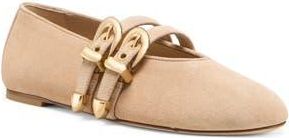 Stuart Weitzman Maven Mary Jane Flat in Adobe at Nordstrom Rack, Size 9.5