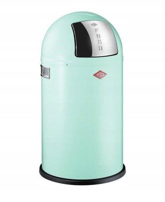 WESCO Pushboy Junior Cubo De Basura Con Pedal Verde Menta 22 Litros