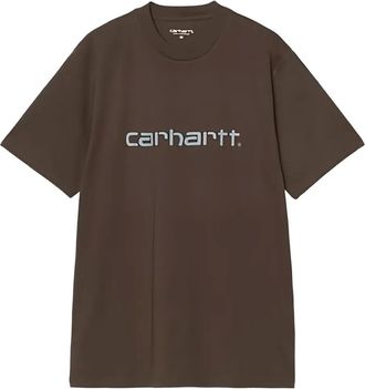 Carhartt Work in Progress script short-sleeve T-shirt - men - Cotton - L - Brown