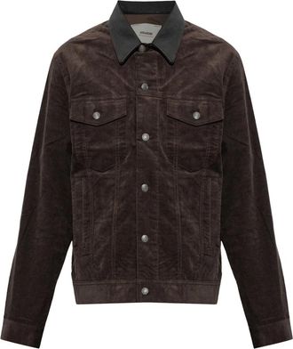 Zadig&Voltaire Bases Jacket - Heren - Zomerjassen - Bruin - M - Katoen - Jassen