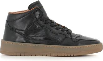 Lemargo Hc 04Atodi High Sneaker - Dames - Sneakers - Zwart - 37 EU - Leer - Schoenen