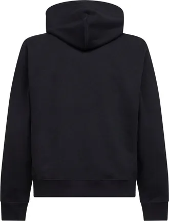 Burberry Mens Black Cotton Ekd Hoodie Sweatshirts Sweater