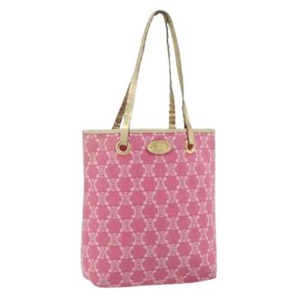 Celine Pre-owned Tote Bags, female, Pink, Size: ONE SIZE Pre-owned Vintage Tote Bag