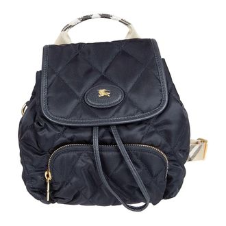 Burberry Backpacks, female, Black, Size: ONE SIZE Mini Horseshoe Backpack