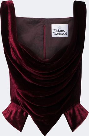 Vivienne Westwood Top Sunday in velluto