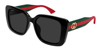 Gucci GG2118SA Asian Fit 001 Womens Sunglasses Size 55 - Free RX Lenses - Free RX Lenses