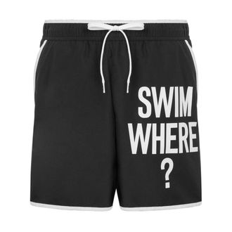 Moschino Uomo, Costumi da bagno, Nero, S, new