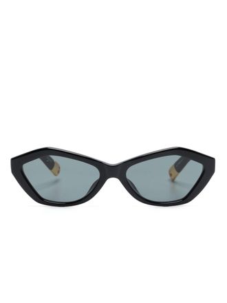 Jacquemus Les Lunettes Bambino cat-eye sunglasses - unisex - Acetate/Acrylic - One Size - Black