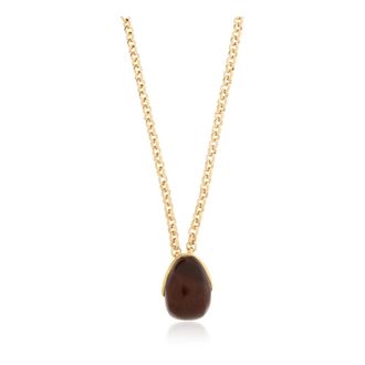 Jacquemus Necklaces, female, Yellow, Size: ONE SIZE Short necklace with pendant