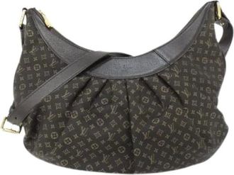 Louis Vuitton Pre-owned Shoulder Bags, female, Brown, Size: ONE SIZE Pre-owned Vintage Canvas Shoulder Bag
