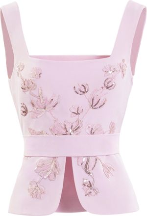 Saiid Kobeisy Embroidered Top