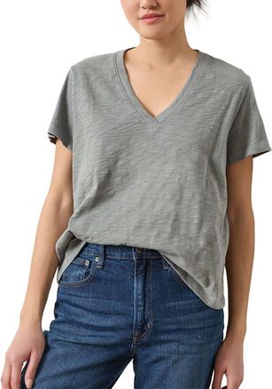 Lilla P Easy Fit Boyfriend V-Neck Shirt