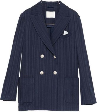 Circolo 1901 Cotton Double-Breasted Jacket